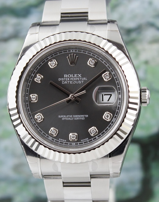 (image for) LIKE NEW UNPOLISHED ROLEX DATEJUST II OYSTER PERPETUAL - 116334